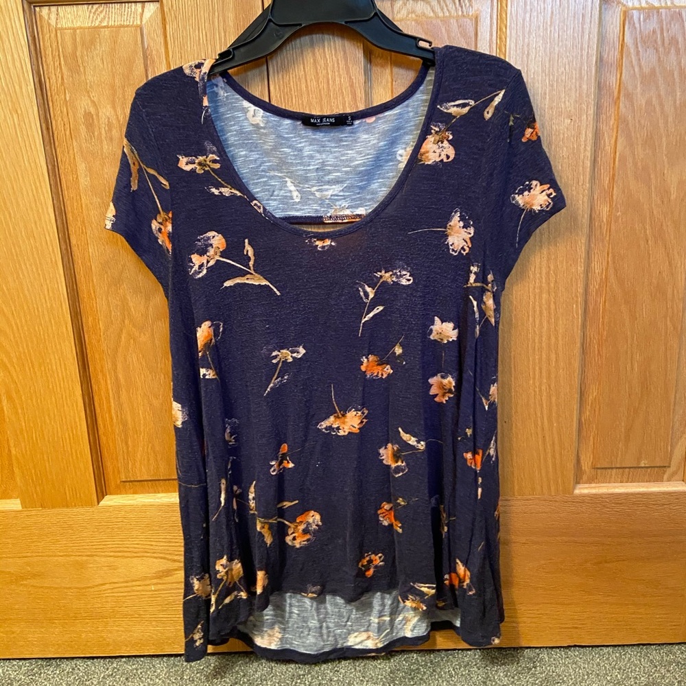 Max Jeans Floral Tee